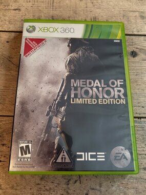 Medal Of Honor Limited Edition Xbox 360 Game Complete With Case And Manual